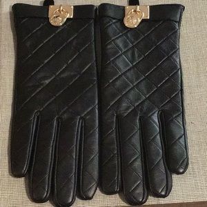Michael Kors leather gloves